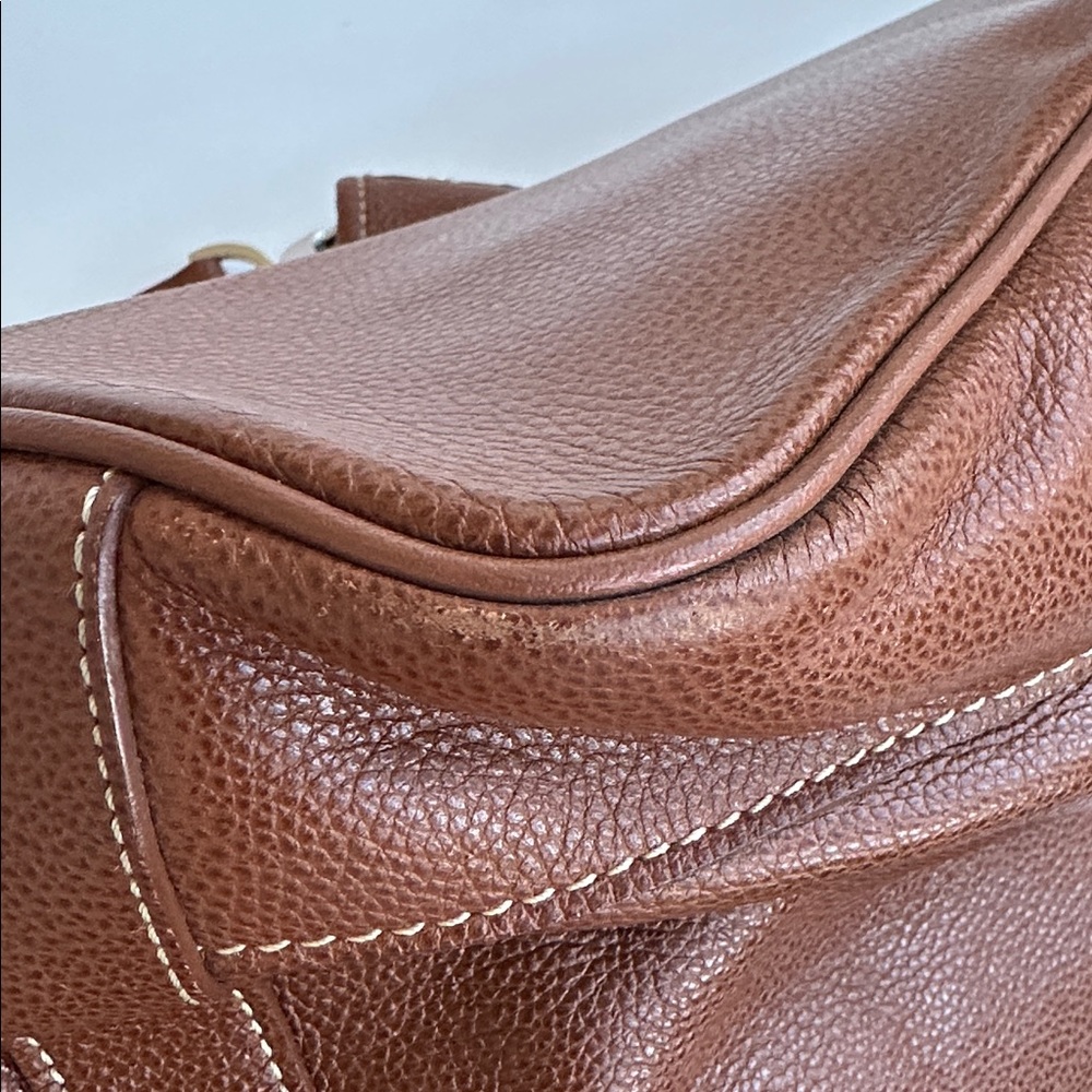 Longchamp Pebble Leather Vintage Tote - Picture 8 of 14
